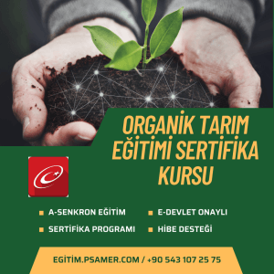 Organik Tarım Eğitimi Sertifika Kursu